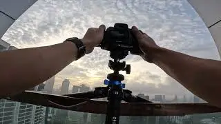 Face Suites Part 2: Photographing Panorama cityscape from Infinity Pool Area