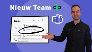 Hoe maak je een nieuw Team in Microsoft Teams?