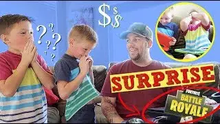 SURPRISING my twins (they cried!!!)