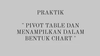 #pivottable #analisisdata #excel #chart