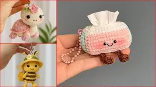 Cute Keychain Designs | Adorable &Stylish Collection#crochet #design#keychain