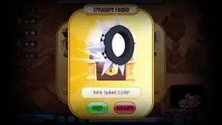 Animal Jam | The Forgotten Desert - My Best Rewards 3 [BLACK LONG COLLAR]