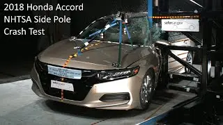2018-2022 Honda Accord / Accord Hybrid NHTSA Side Pole Crash Test