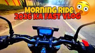 Morning Ride🤯 RTR 160 V4 🏍️ ll Bike moto vlog ll #bike #motovlog @spoket3454