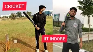 CRICKET GROUND || IIT INDORE || LETS PLAY 🔥