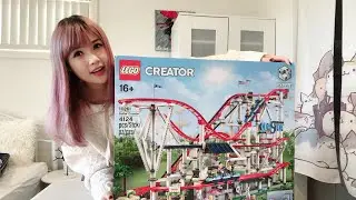 UNBOXING + BUILDING the Massive LEGO Roller coaster Set! 10261- 4124 pieces!! FULL time-lapse video
