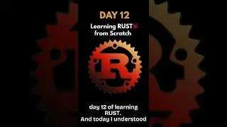 Day 12 of learning RUST #enum #rust #coding #programmimg #rustprogramming  #shorts #tech #yt