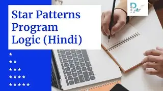 Star pattern program (logic) in Hindi  | How to Print Pattern in Java  | learning Path with Pankaj