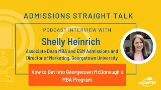 How to Get Into Georgetown McDonough&rsquo;s MBA Program