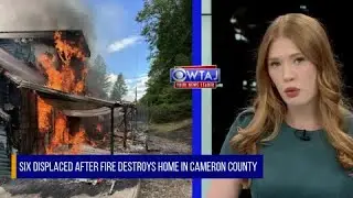 Six displaced after fire destroys home in Cameron County | WTAJ