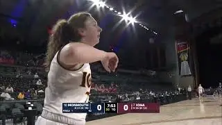 2020 MAAC Women's Basketball Championship First Round: Monmouth vs  Iona