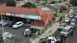 POLICE RAID ILLEGAL DRUG DISPENSARY IN LA