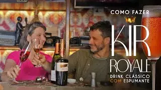 Como Fazer KIR ROYALE, o clássico DRINK com ESPUMANTE que surpreende 🥂