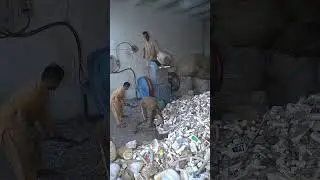 Recycling Waste Plastic to Make White Pellets