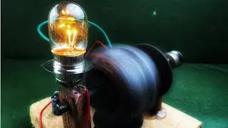 Free Energy 100% Generator Self Running Machine With Electric DC Motor - Science Experiment New Idea