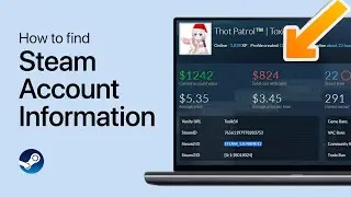 How To Find Steam Account Information (ID, Games & Playtime)