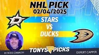 Dallas Stars vs Anaheim Ducks 2/4/25 NHL Pick Prediction