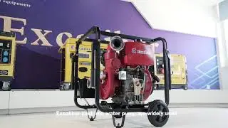 High Pressure Cast Iron Firefighting Diesel Water Pump 3inch 4inch Jiangsu Excalibur
