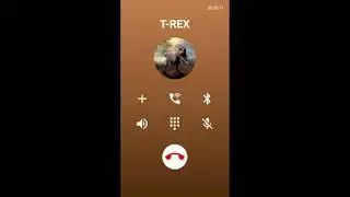 Fake Call T-Rex Prank App
