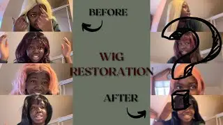 Trying silicon mix and adore 10 to restore my old wigs