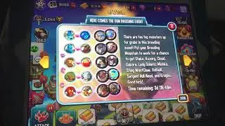 Monster legends breeding event