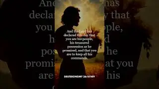 Deuteronomy 26:18 (NIV)