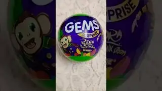 Gems surprise #shortsfeed #chocolate #gems #ytshorts #asmr #viralshorts