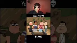 Young Peter 💀 #shorts #familyguy #shreyreact