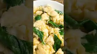 Ricotta and Spinach Scrambled Eggs - Diet #recipeoftheday To Burn Calories Faster🔥