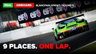 Onboard: 9 Places in one lap!