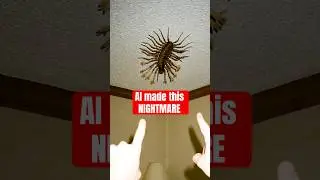 AI Creates Grandma Spider on the Ceiling! 🕷👵🤖 | Surreal Nightmare Edit