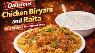 Perfect Chicken Biryani & Raita Recipe | Restaurant Taste