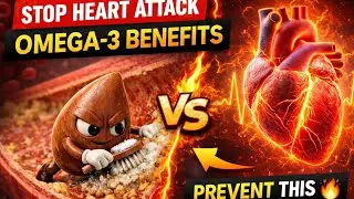 Prevent Heart Attack | Omega 3 Fatty Acids Explained: Benefits, Sources & How They Work | English