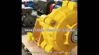 8/6E AH rubber lining coal mining slurry pumps and spares in China