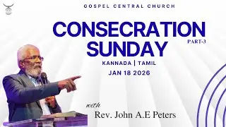 🔴SUNDAY SERVICE LIVE | KANNADA & TAMIL | JAN 18