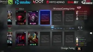 Warriors Gaming Unity vs Orange.Taring (ProDota Cup Season 9) - Game 2