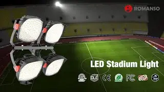 Low Spill Light 1600W 150lm/w CREE LEDs LED Sports Flood Light Used in FIFA & FIBA