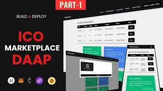 Build & Deploy Your Own ICO Marketplace and Token Creator | Complete Project Course 2024 - 2045
