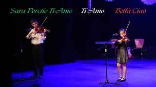 Włoskie przeboje -  violin Kacper i Kaja