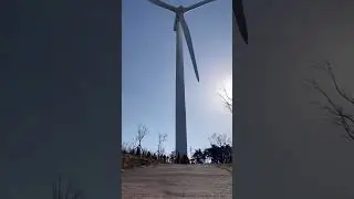 Big Windmills in Gyeongju - 토함산자연휴양림 🇰🇷