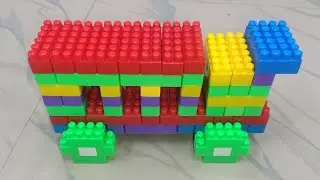 Satisfying Diy Bus ASMR | Building Blocks/ block game/Lego building blocks #asmr#buildingblocks#lego