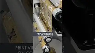 PLAVI ES9542R Label Press: Waterproof, Alcohol-resistant Labels for Industrial & Household Products