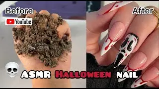 🎃Halloween Spooky Nail Art Ideas | Best Self Nail Art Tutorial At Home