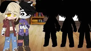 Michael and Noah stuck in a room with the Fnaf 4 tormentors | My AU