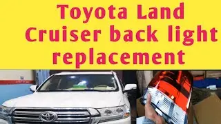 Toyota Land Cruiser back light replacement #Amir shahzad tech