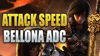 Bellona ADC is OP! SMITE Conquest | Attack Speed Bellona Gameplay
