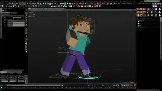 Rig for commission- new IK systems💪🦵 [Minecraft riggin]🔩
