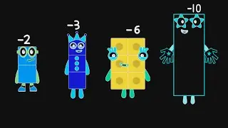 Numberblocks: Counting Backwards but there's a twist