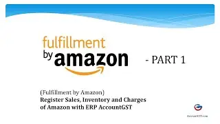 Amazon Sale - FBA Part 1