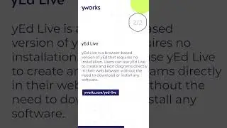 Did You Know? #yEd Has a Free Web-Based Version! #Shorts